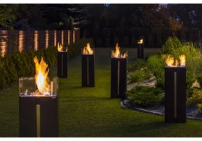 ROMEO BIO krb 113,6x35,9 cm, 2 kW, fekete, TUV tanúsítvány