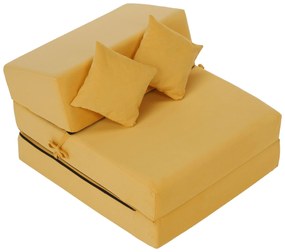 Széthúzható fotel  Plantearan (sárga) . 1116450