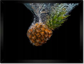 Poszterek keretben 40x30 Ananász a vízbe esik