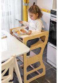 TWINN tanulótorony, 83x45 cm, barna