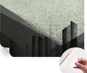 Fotótapéta Öntapadós Dekoratív tapéta Város geometria 152x104 cm