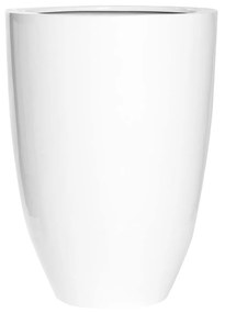 Pottery Pots Ben ĂŒltetĆgĂ©p, fĂ©nyes fehĂ©r, többfĂ©le mĂ©retben - PotteryPots mĂ©ret: H - h 55 cm, â 40 cm