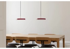 Piros fém LED dimmelhető függőlámpa fém búrával ø 31 cm Asteria Plus – UMAGE
