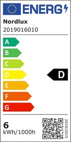 Nordlux modern kültéri led lámpa ava smart fehér szürke nor2019016010 IP54