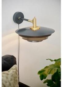 Nordlux - Fali lámpa BRETAGNE 1xG9/25W/230V antracit