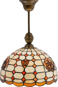 Tiffany stílusú ólomüveg lámpa