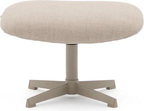 Bézs zsenília lábtartó Teryl – Kave Home