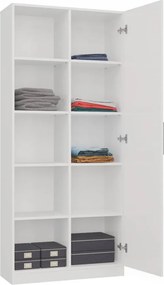 RD-80 polcos szekrény, fehér