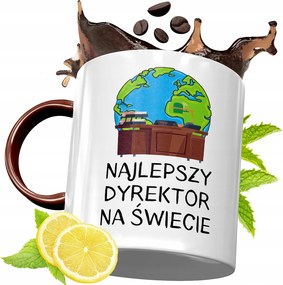 Bordó Bögre Igazgatónak Születésnapra Ajándék fényképes nyomattal