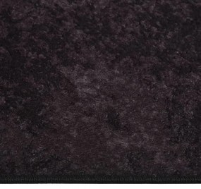 antracitszürke csúszásmentes mosható szőnyeg 80 x 150 cm