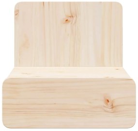 Éjjeli asztal 2 pcs Barna 44 x 32.5 x 40 cm Tömör fenyőfa