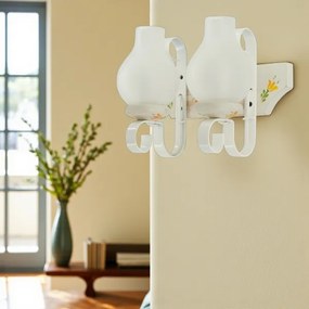 Brilagi - QUEEN fali lámpa 2xE14/40W/230V bükk/krémszínű