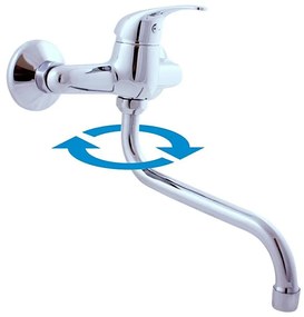 RAV Slezák SA001.5/21 - Mosogató-/mosdócsaptelep SAZAVA fényes króm