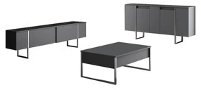 Nappali fal Luna set (antracit + ezüst) . 1102304