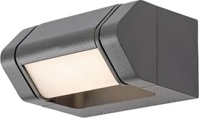 Medna kültéri fali lámpa 8w 530lm ip54 antracit