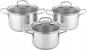 Edénykészlet 6 db-os Carso rozsdamentes acél Nois
