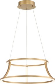 ELSTEAD QN-CADOUX-P-BG CADOUX Modern Led Függesztett Lámpa Fehér, Csiszolt Arany LED IP20
