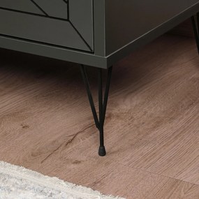 Luna Anthracite éjjeliszekrény