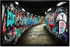 Poszterek keretben 60x40 Graffiti Utcaművészet