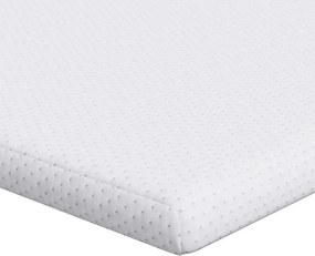 vidaXL Matrac topper Fehér 80 x 200 cm Jacquard Szövet
