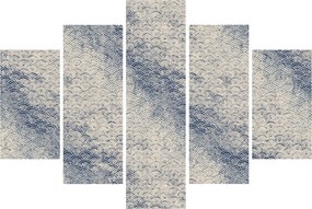 Kép - Hullámminta (150x105 cm)