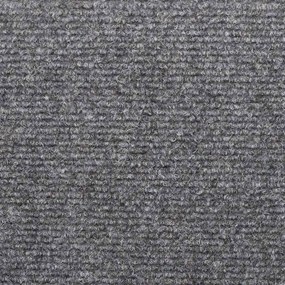 30 db öntapadós lépcsőszőnyeg, világosszürke, téglalap alakú széllel, 65 x 21 x 4 cm
