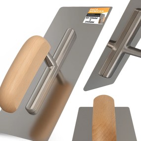 Rozsdamentes Velencei Paca 240 Trapéz Dekoratív Gipsz Simító Yp-t