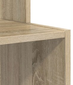 Sonoma tölgy számítógépasztal Sonoma tölgy MDF tölgyfurnérral