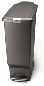 Keskeny pedĂĄlkosĂĄr 40 l, szĂŒrke mƱanyag, szĂŒrke