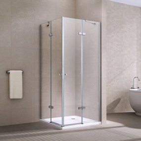 Elba || zuhanykabin 90x90, 195cm, 6mm, NANO