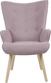 Relaxační křeslo, růžová, látka, AK-301 PINK2