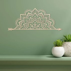 Fából készült mandala a falon - ARONGE
