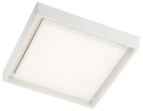REDO-9186 BEZEL Fehér színű Kültéri Mennyezeti Lámpa LED 25W IP54