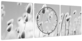 Kép - Boho nyuszi farok fű (órával) (90x30 cm)