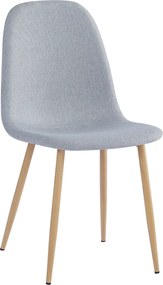 Szék, világos szürke/bükk, LEGA NEW