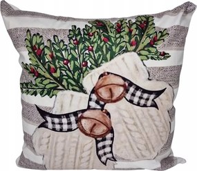 Karácsonyi párnahuzat Csingiling kesztyű 45x45