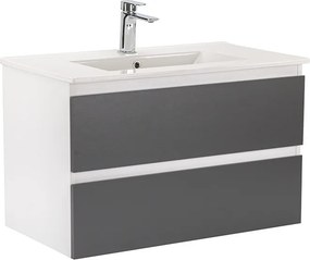 Vario Forte 80 Fürdőszoba alsó szekrény mosdóval