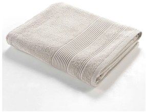 Bézs frottír pamut fürdőlepedő 90x150 cm Tendresse – douceur d'intérieur