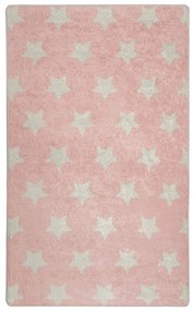 Stars rózsaszín csúszásgátlós gyerekszőnyeg, 140 x 190 cm Conceptum Hypnose