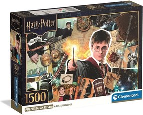 Harry Potter Scrapbook 1500 db-os Compact puzzle Clementoni