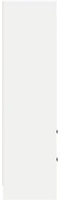 Fehér Polc Fehér MDF Standard Fehér Polc Négyszögletes Modern