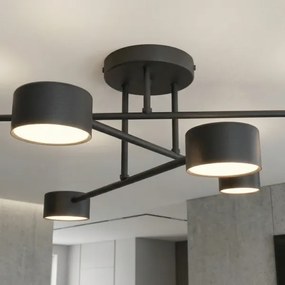 HALO felületre szerelt csillár 6xGX53/10W/230V fekete