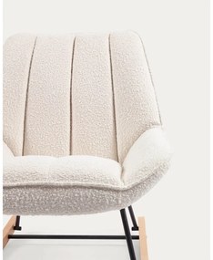 Fehér fotel Marlina – Kave Home