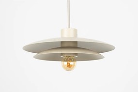 Bézs fém függőlámpa ø 26,5 cm Wubbo – White Label
