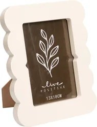 Képkeret Mdf Hullámos Szegély 18,5 X 2,2 X 23,3 CM Ecru