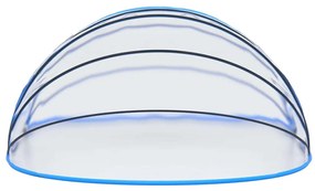 Ovális medencekupola 530 x 410 x 210 cm