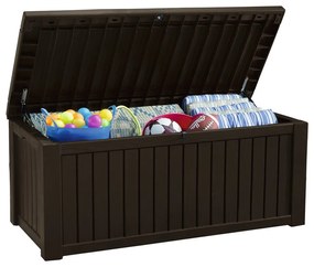 Sötétbarna kerti tárolódoboz – Keter