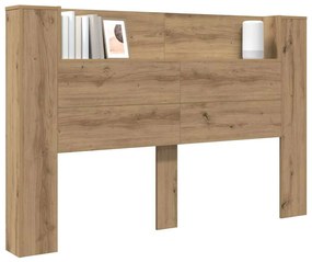 Fejtámla polcokkal Artisan tölgy 160 x 17 x 104,5 cm Faanyag