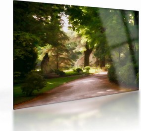 Park képe (üvegen) (70x50 cm)