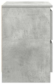 betonszürke szerelt fa TV-szekrény 40x35x54 cm